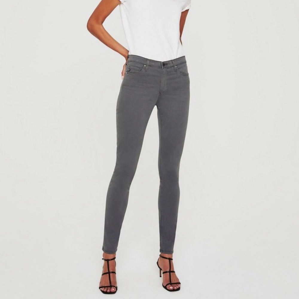 AG The Stilt Cigarette Jean in COLOR  : Folkestone grey